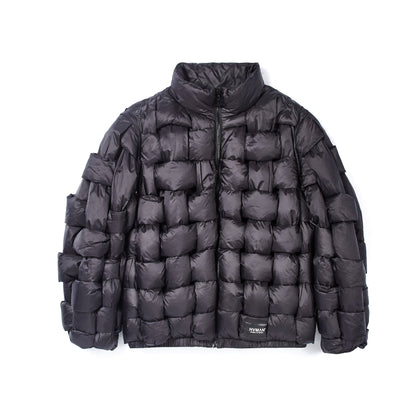 Quilted Nylon Puffer Jacket