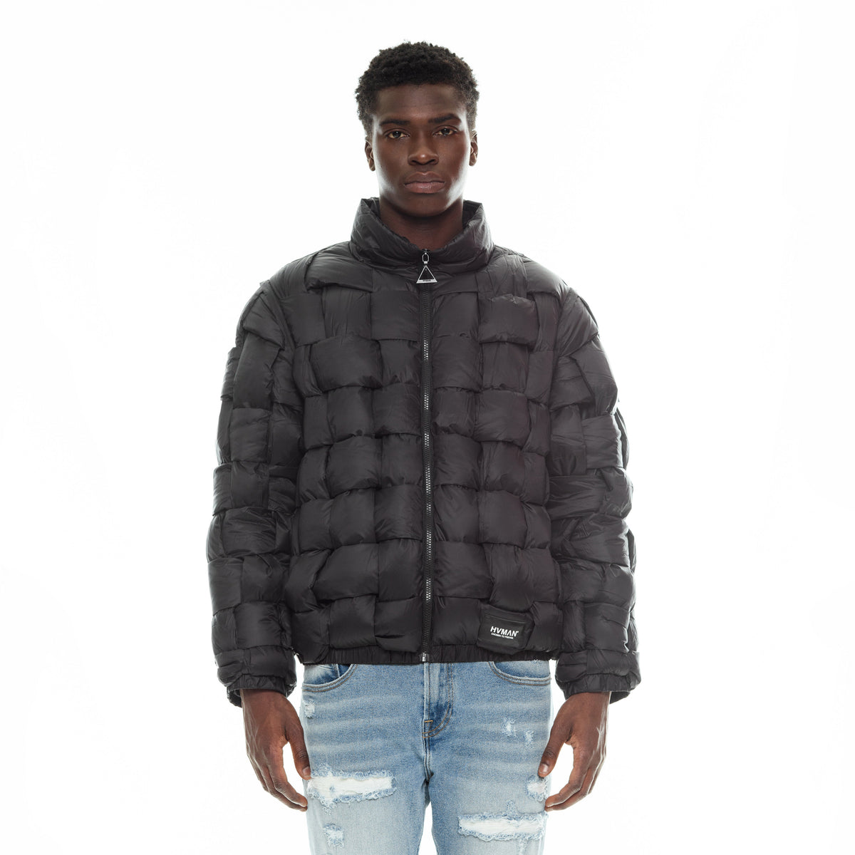 Quilted Nylon Puffer Jacket