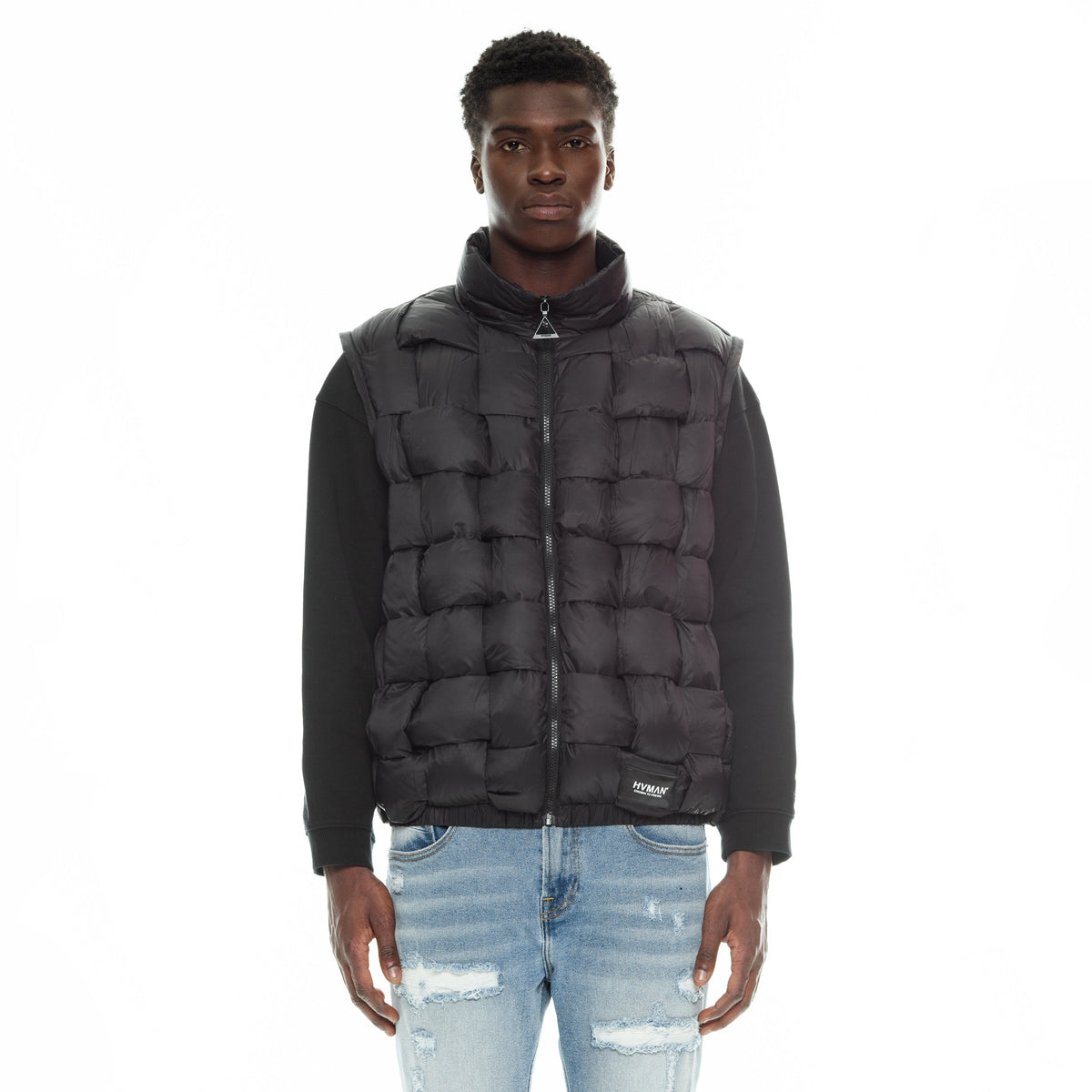 Quilted Nylon Puffer Jacket