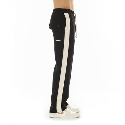 Hvman's Baggy Track Pants | Black