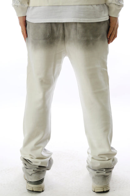 Washed French Terry Stacked Jogger Pants