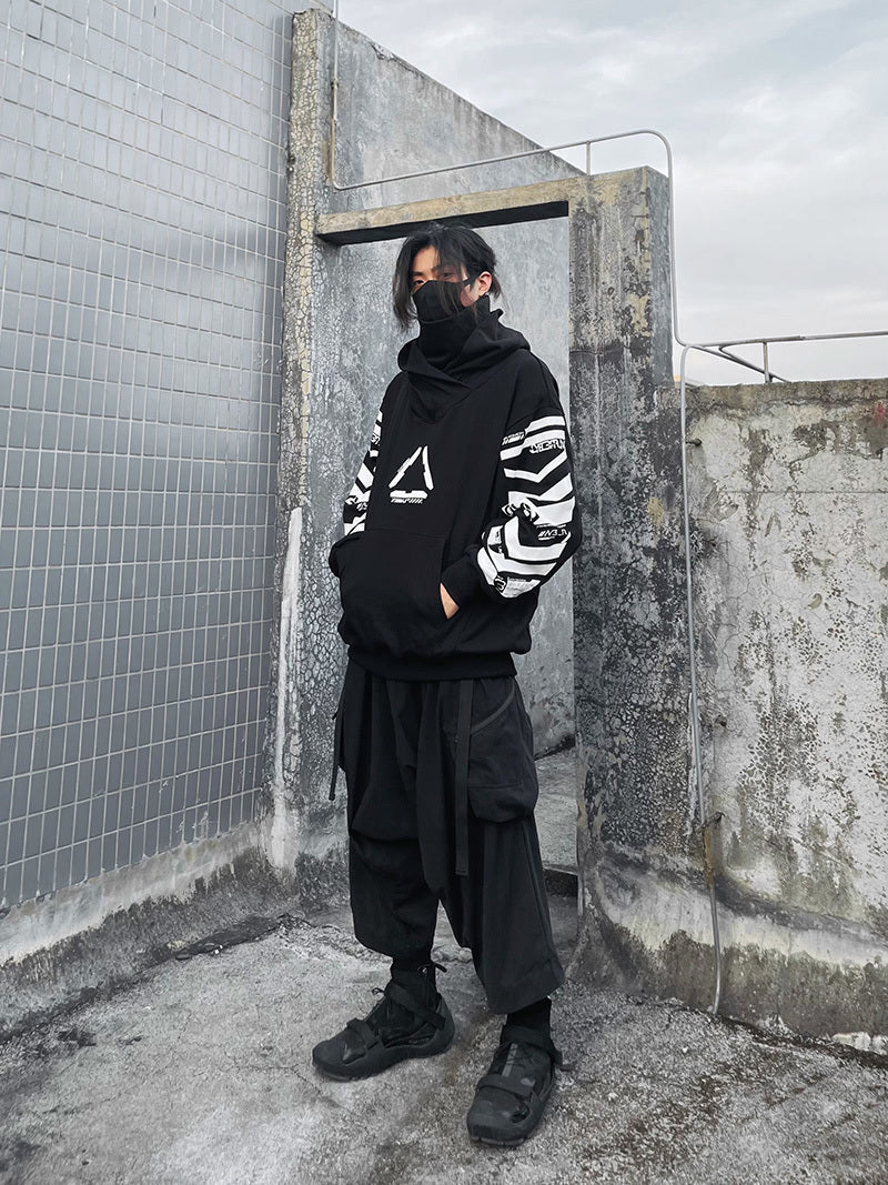 Cyberpunk Neck Gaiter Hoodie