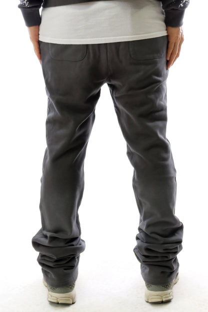 Washed French Terry Stacked Jogger Pants