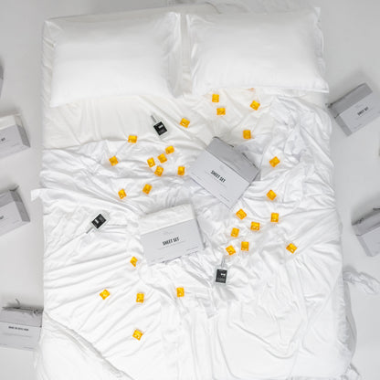 Sateen Cotton Grand Suite Sheet Set