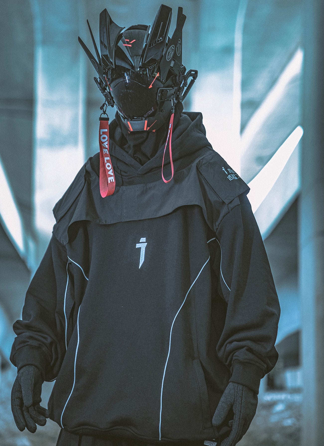 Shadow Mixed Hoodie