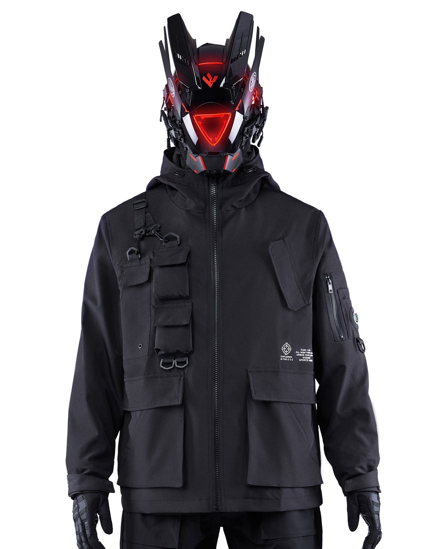Tactical Matte Black Jacket