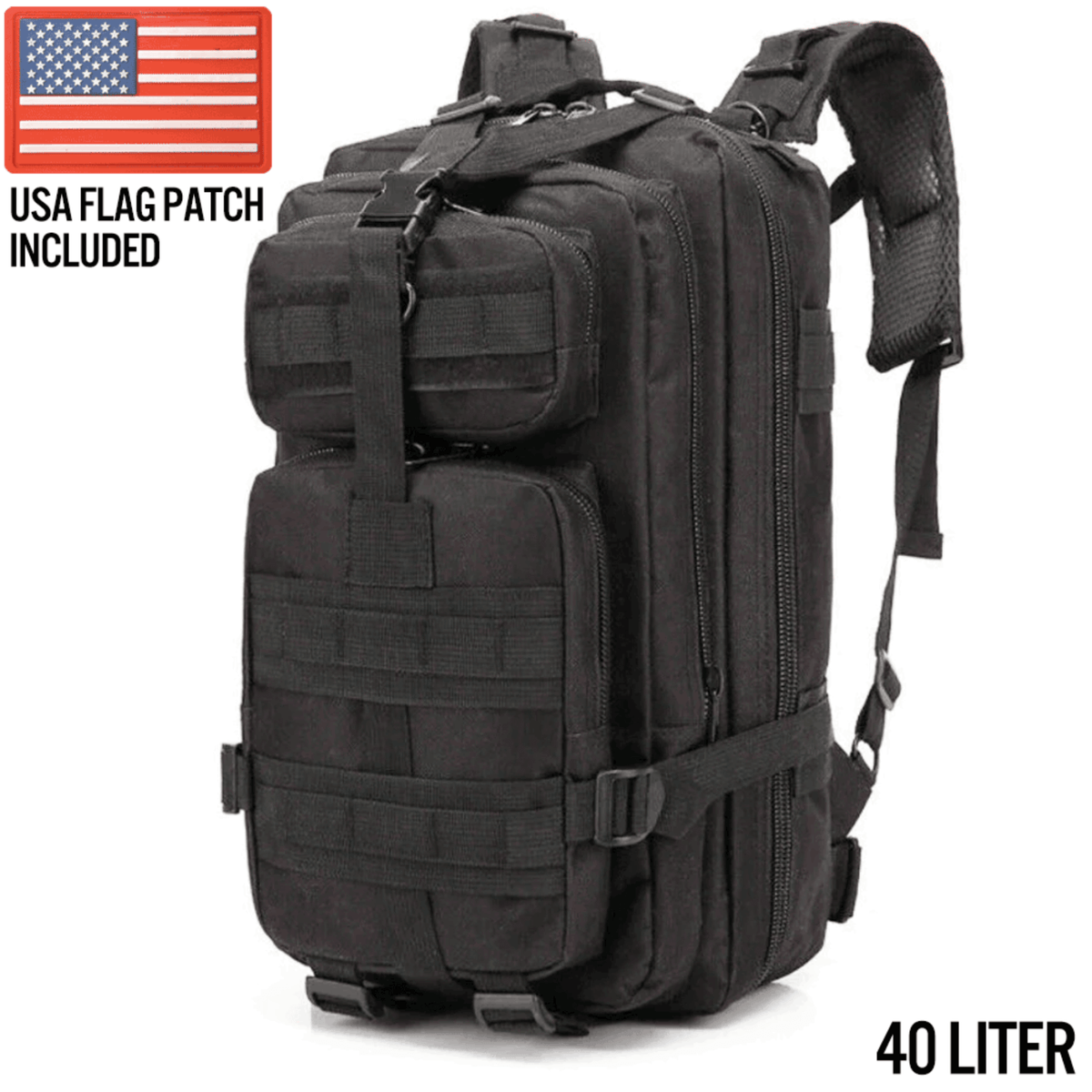 Tactical Large 40L Tactical Backpack Survival Bag