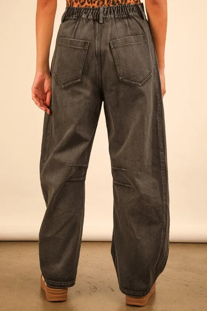 Wide Leg Comfy Jeans.
