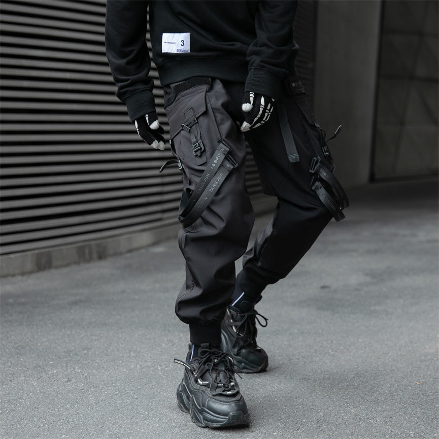 Paratrooper Matte Black Joggers