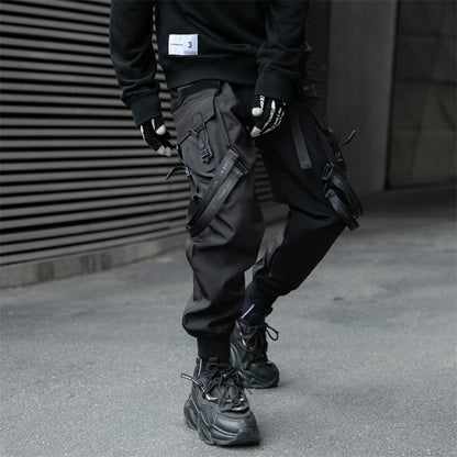 Paratrooper Matte Black Joggers