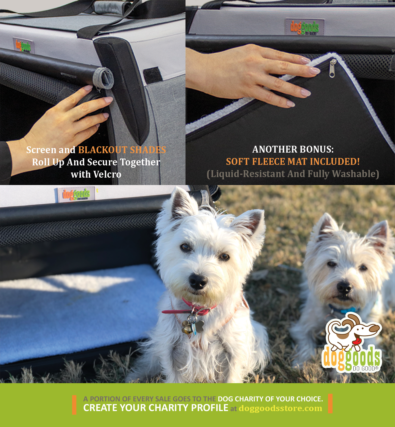 The Foldable Travel Dog Crate