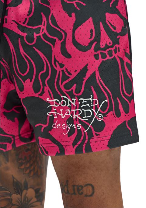 PANTHER/SKULL/DRAGON MENS MESH SHORT