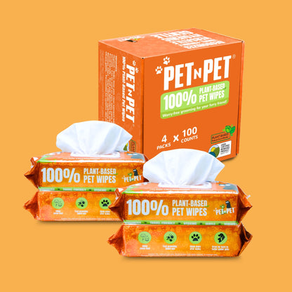 Dog Wipes Cleaning Deodorizing 400 Counts