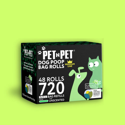 Dog Poop Bags with Dispenser 720
