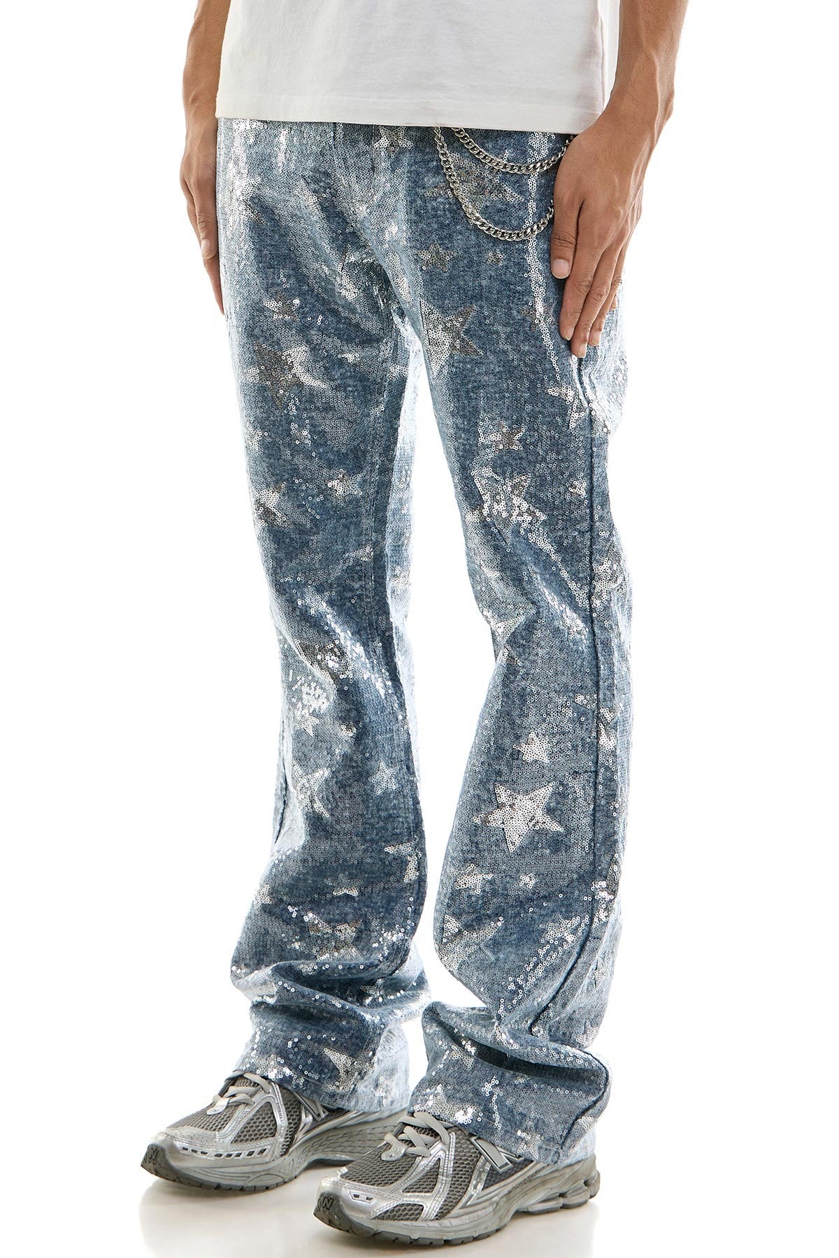 Star Spangle Slim Flare Denim