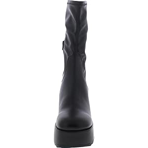 Proceed Black Platform Boots | Last Call - 10