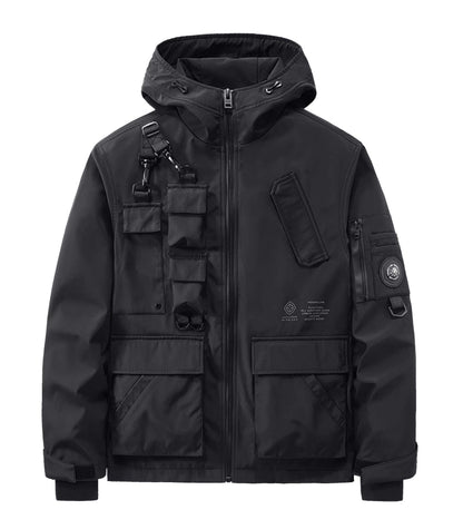 Tactical Matte Black Jacket