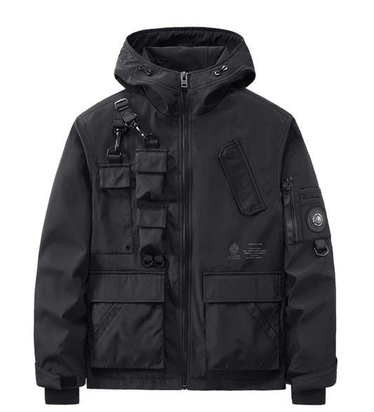 Tactical Matte Black Jacket