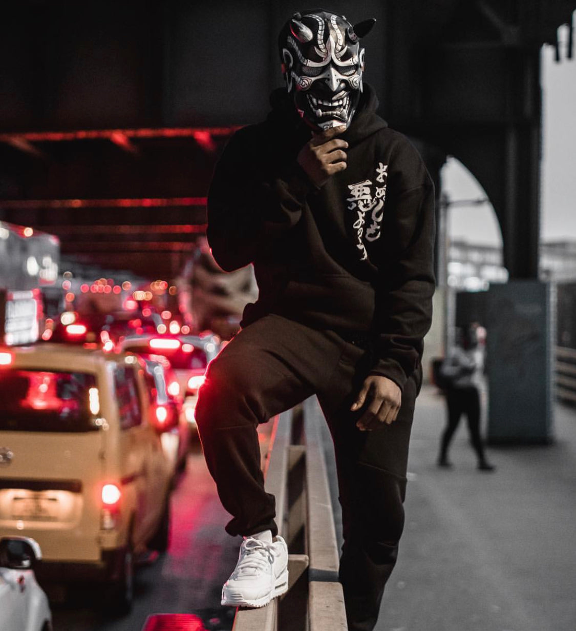 Japanese Rid Evil Hoodie | Black