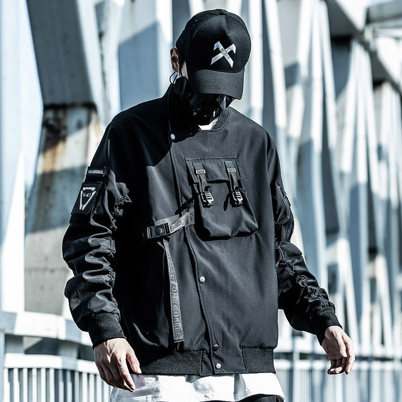 Dusk Scar Slash Bomber Jacket