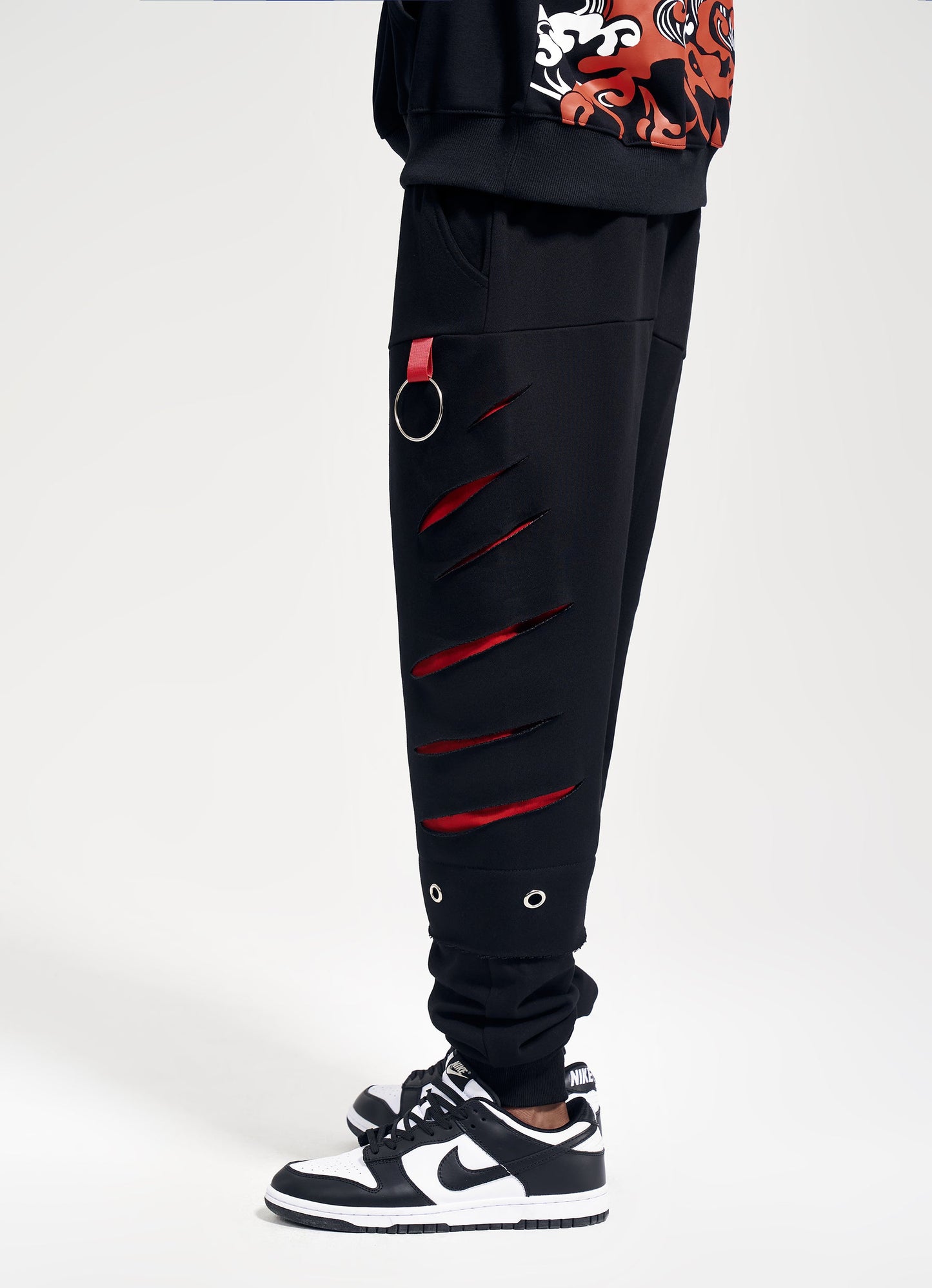 Slashed Sweatpants