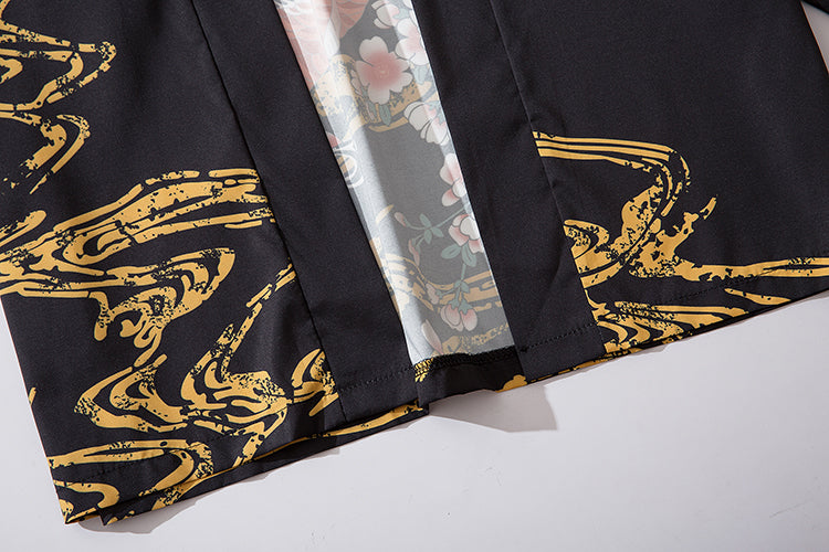 Fish in Spring Kimono