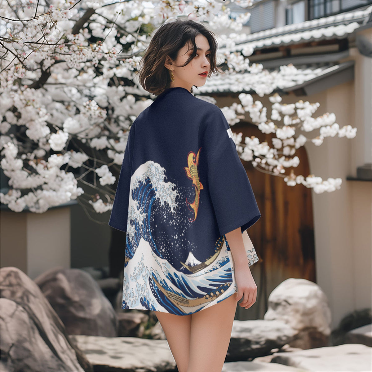 Jumping Koi Kimono
