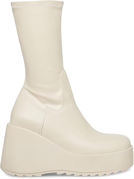 Proceed Bone Platform Boots | Last call - 7.5