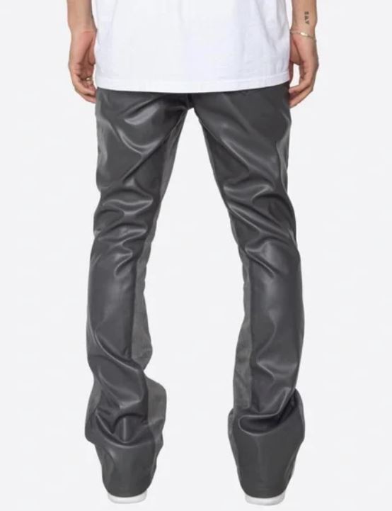 Vegan Leather Flare Pants