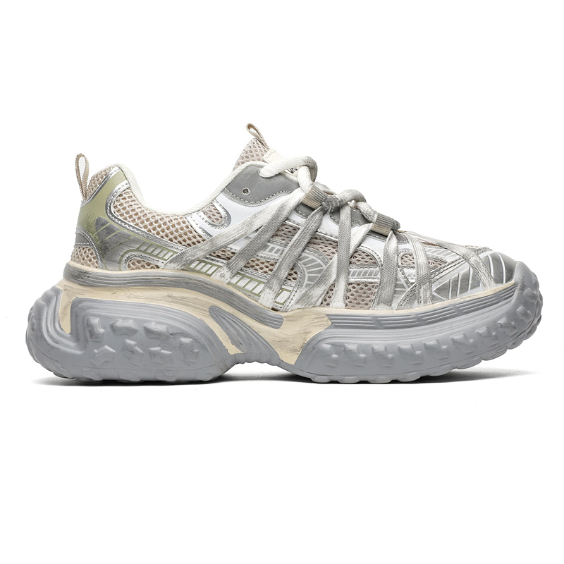 Champagne Tire Sneakers