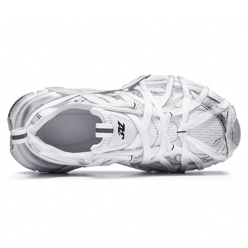 Silver Mummy Sneakers