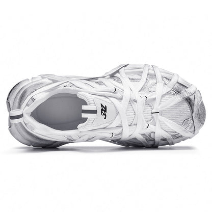 Silver Mummy Sneakers