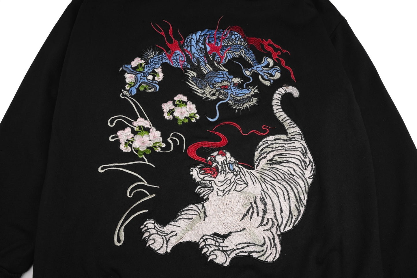 War of Beasts Embroidered Hoodie