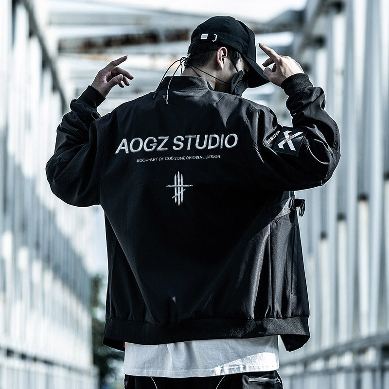 Dusk Scar Slash Bomber Jacket