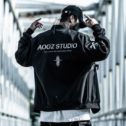 Dusk Scar Slash Bomber Jacket