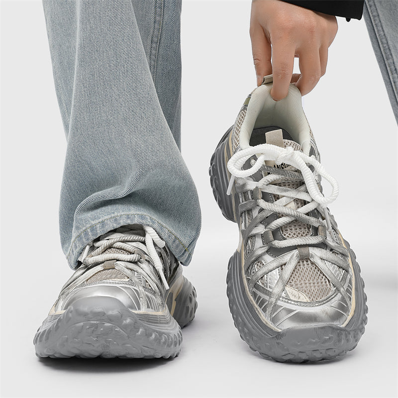 Champagne Tire Sneakers