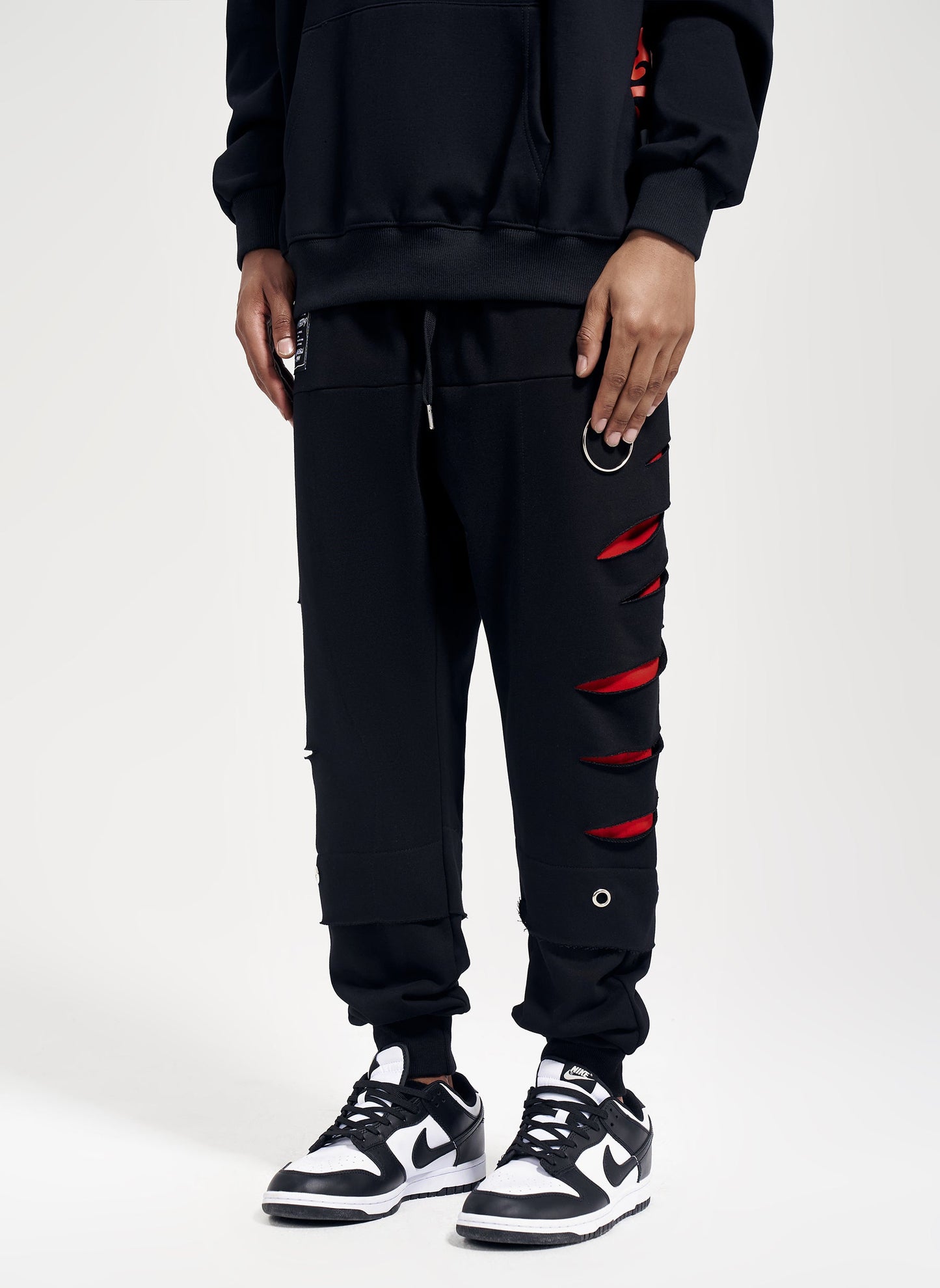 Slashed Sweatpants