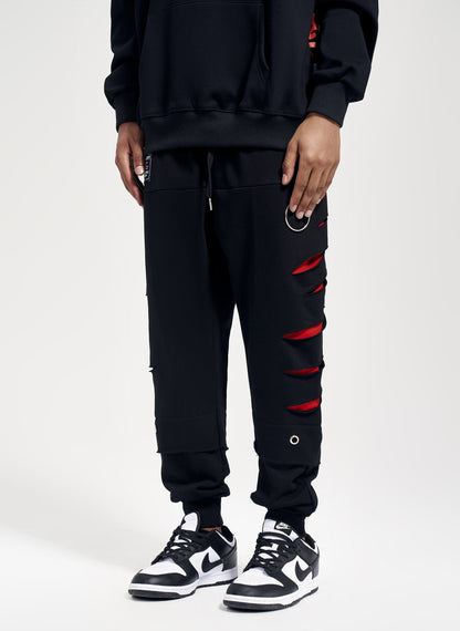 Slashed Sweatpants
