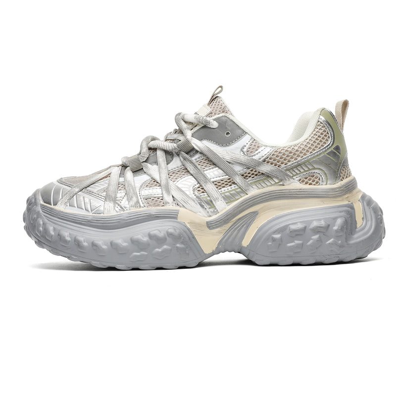 Champagne Tire Sneakers