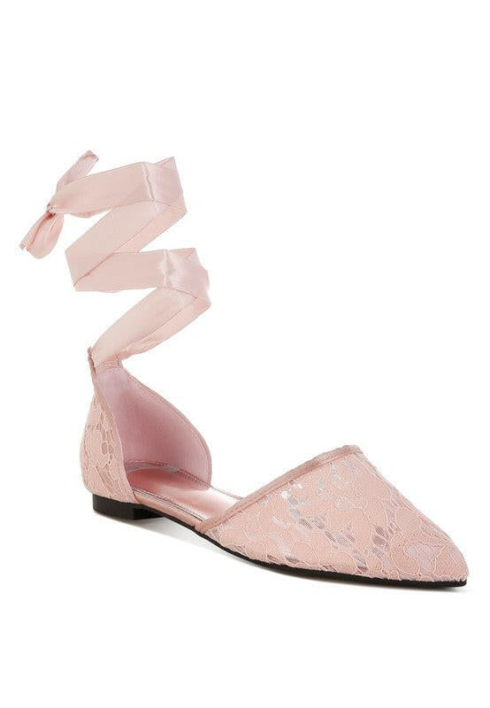 Shrami Pearl & Rhinestone Strap Flat Sandals.