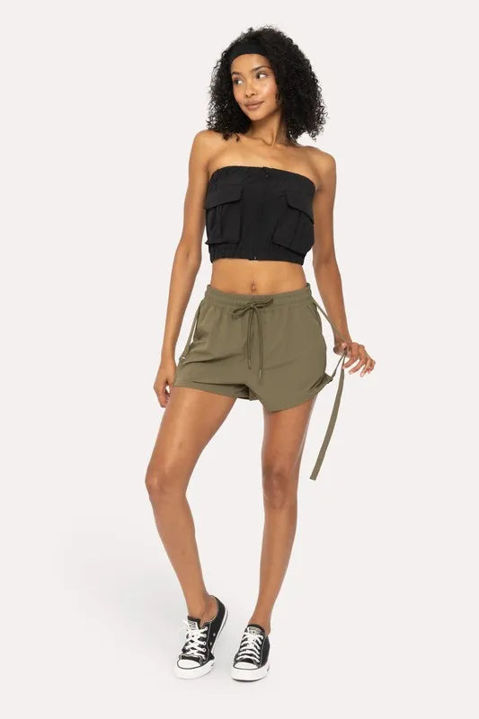Cargochic Ribstop Tube Top.