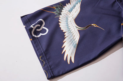 Purple Cranes Kimono