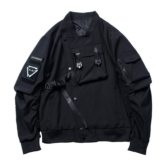Dusk Scar Slash Bomber Jacket