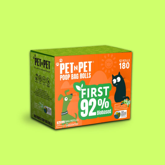 92% Biobased Poop Bags