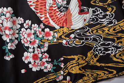 Fish in Spring Kimono
