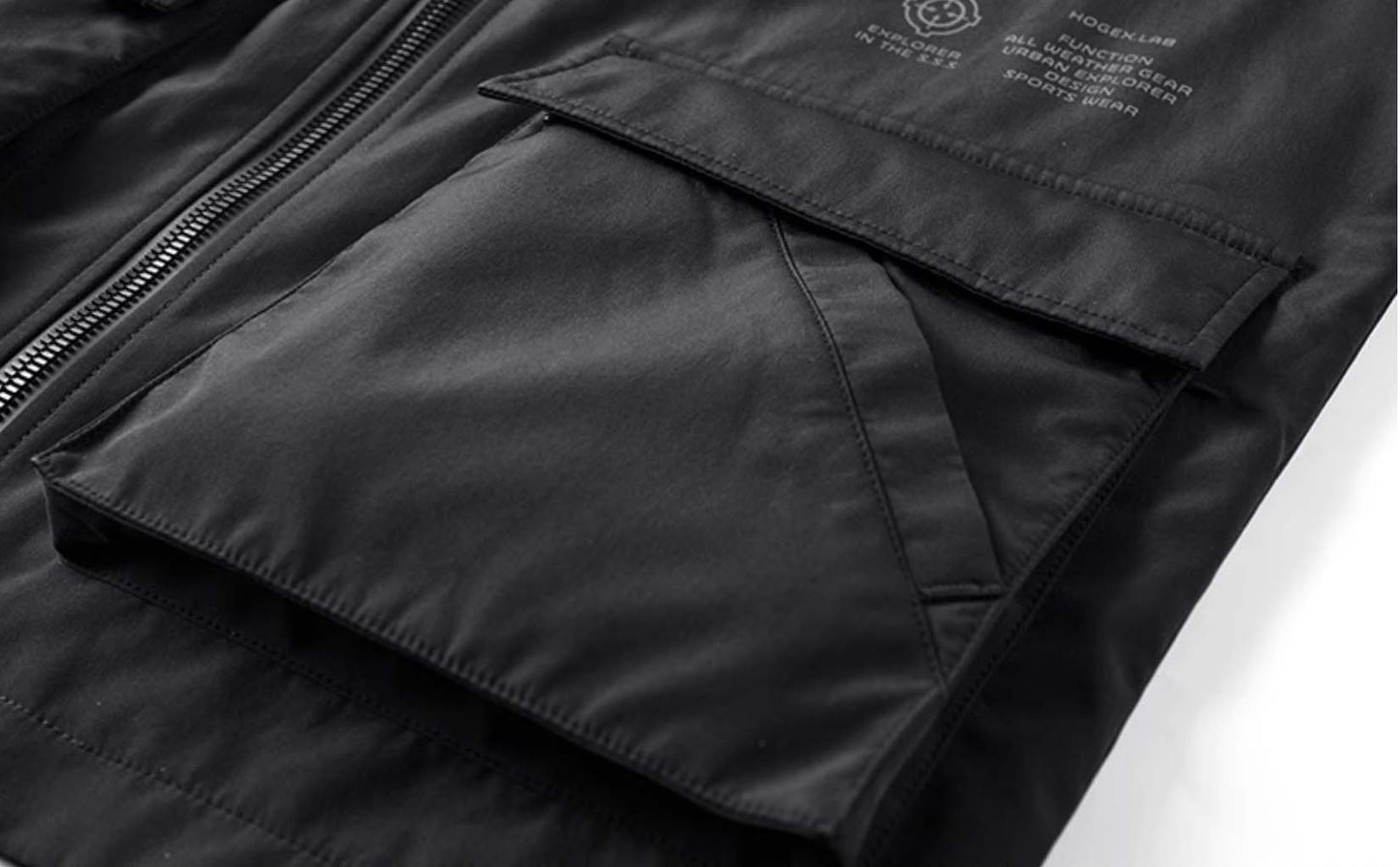 Tactical Matte Black Jacket