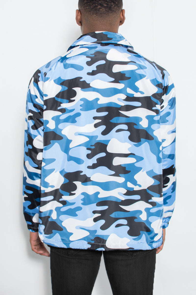 Camo Coachs Jacket