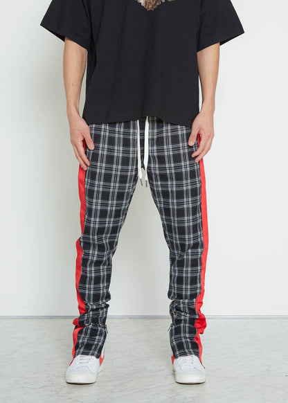 Plaid Flannel Pants | Gray
