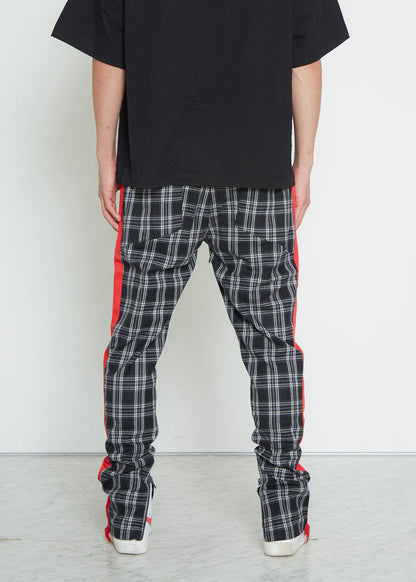 Plaid Flannel Pants | Gray