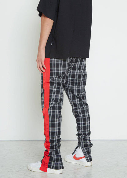 Plaid Flannel Pants | Gray